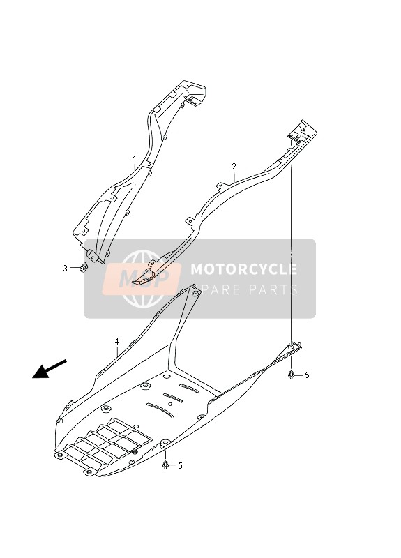 Side Leg Shield (UH125G P19)